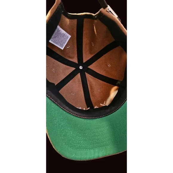 Vans Clark Vintage Brown Hat Cap Unstructured Wool Leather Strap Skatebo… - Picture 8 of 11